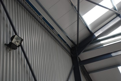 Joints give structural strength for steel buildings